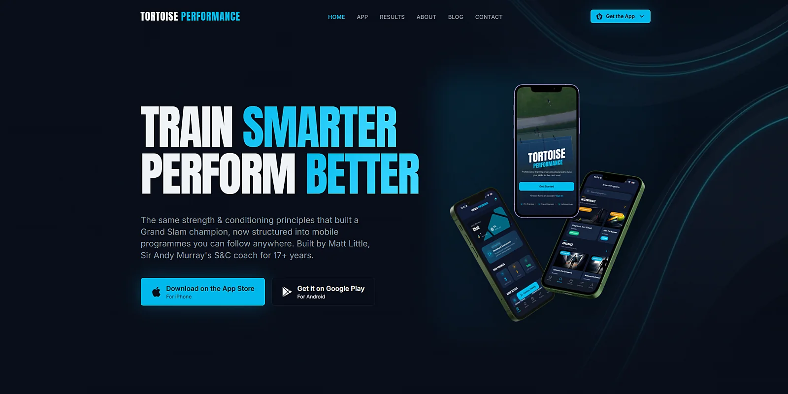 Tortoise Performance website